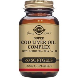 Solgar Super Cold Liver Oil Complex 60 Perlas