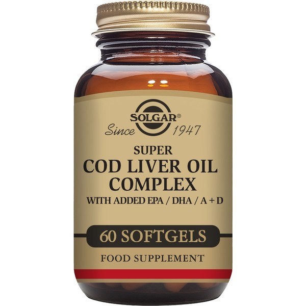 Solgar Super Cold Liver Oil Complex 60 Perlas