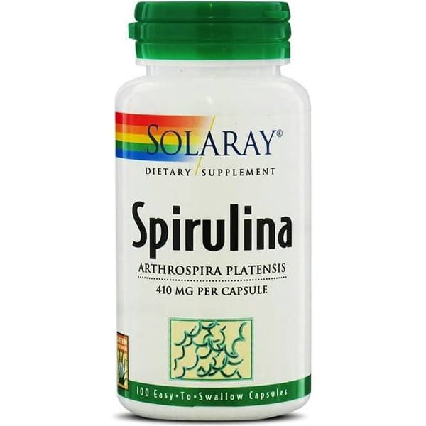 Solaray Spirulina 100 Caps