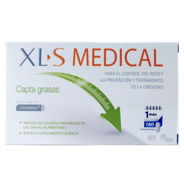 XL-S Medical Captagrasas 180 tabs