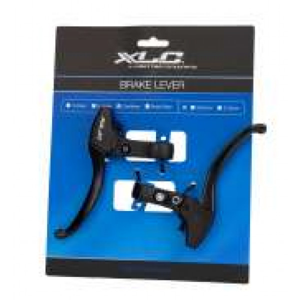 Xlc Bl-v13 Juego De Manetas De Freno Aluminio Negro