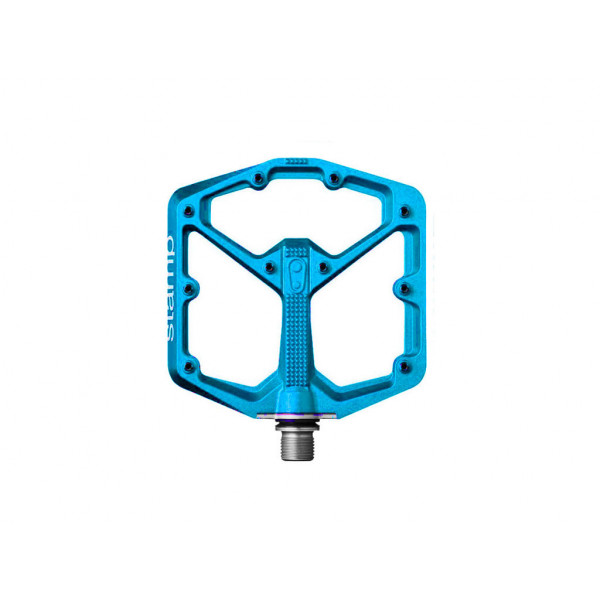 Crank Brothers Crank Brothers Stamp 7 Small Electric Blue (kit de broches supplémentaire inclus)