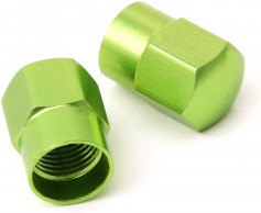 Msc Tapones Para Válvula Sv En Alu6061 Verde Anodizado