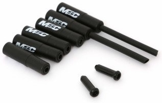 Msc Kit Topes De Freno Alu7075t6 Con Guía Negro Anodizado