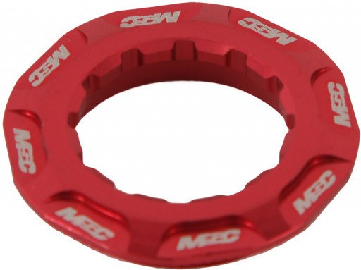 Msc Tapa De Cassette Single Speed Alu6061t4 12 T Rojo Anodizado