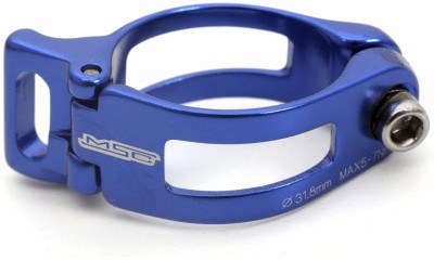 Msc Acople Desviador Soldare Alu6061t4 31.8 Mm Azul Anodizado