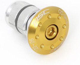 Msc Tapón De Dirección Para Horquillas De 1/8 Oro Anodizado