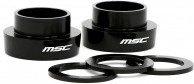 Msc Adaptadores Pedalier Eje 30 Mm A Eje 24 Mm Negro