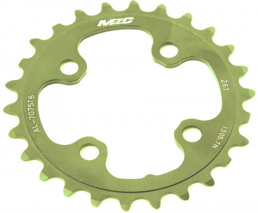 Msc Plato Cnc Alu7075 4brazos 64 Mm 26d Verde