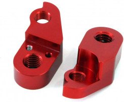 Msc Patilla Cambio Alu Cnc F5 10/9v Rojo