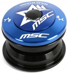 Msc Dir. Rod Sell. Semi Int. Tubo Recto 44 Horq. 1-1.8 Azul Anodizado