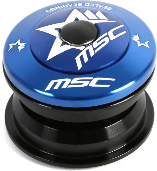 Msc Dir. Rod Sell. Semi Int. Tubo Recto 44 Horq. 1-1.8 Azul Anodizado