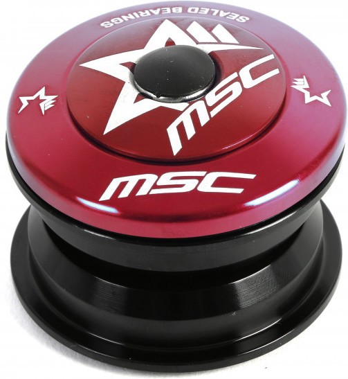 Msc Dir. Rod Sell. Semi Int. Tubo Recto 44 Horq. 1-1.8 Rojo Anodizado