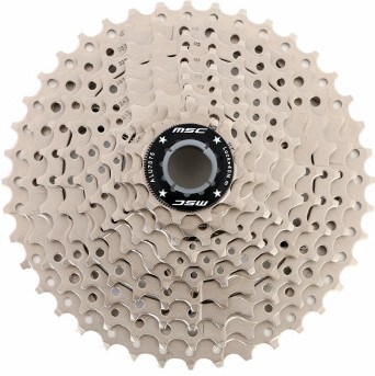 Msc Cassette 2 Alu Spider 10v 11-40 Plata