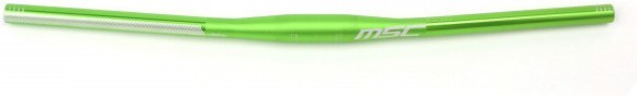 Msc Manillar Plano Alu7050t6 680 Mm 31.8ø 5º Verde Anodizado