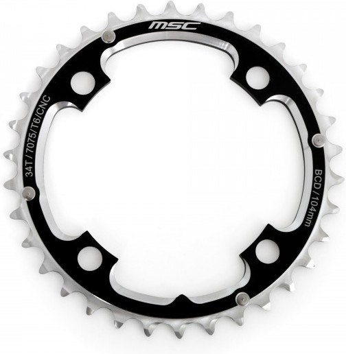 Msc Plato Cnc Alu7075 4brazos 104 Mm 34d Negro Xc