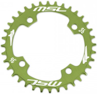 Msc Plato Cnc Alu7075 4brazos 104 Mm 36d Verde