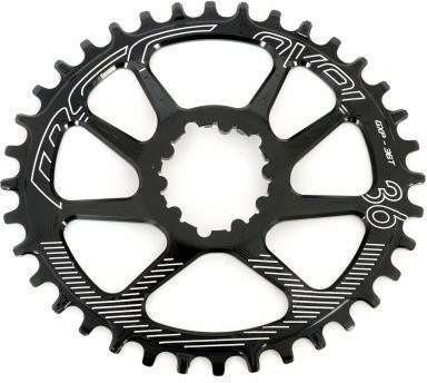 Msc Plato Direct Mount Sram Gxp Oval 36t Negro 6º Negro