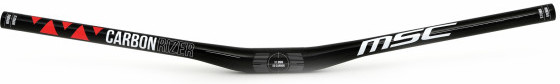 Msc Manillar Doble Altura Carbono 1 Rojo / Negro
