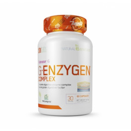 Starlabs Nutrition Enzimas digestivas G-enzygen 60 Caps - Mejora la digestión, reduce las molestias por la lactosa y el gluten