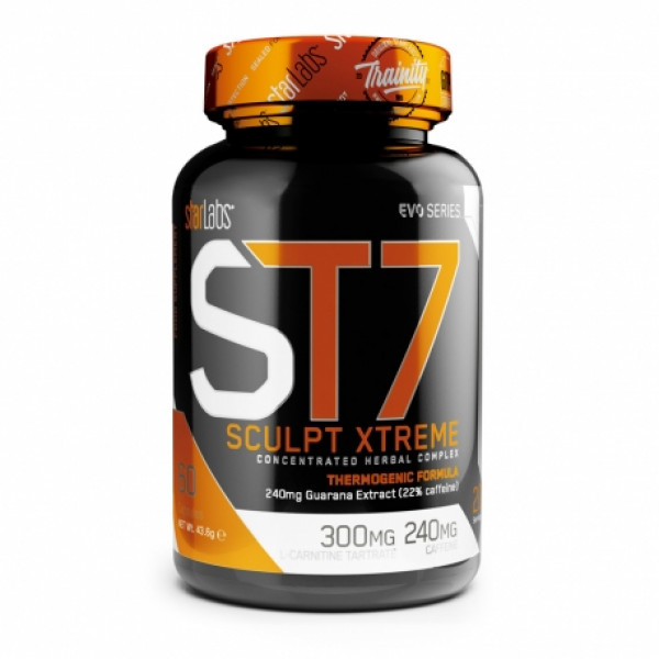 Starlabs Nutrition Definición Termogénico ST7 Sculpt Xtreme 60 Caps - Pérdida de grasa y estimulación