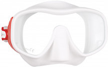 Mares Máscara Juno Rojo Clear Plastic Box