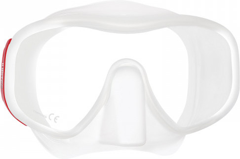 Mares Máscara Jupiter Rojo Plastic Box