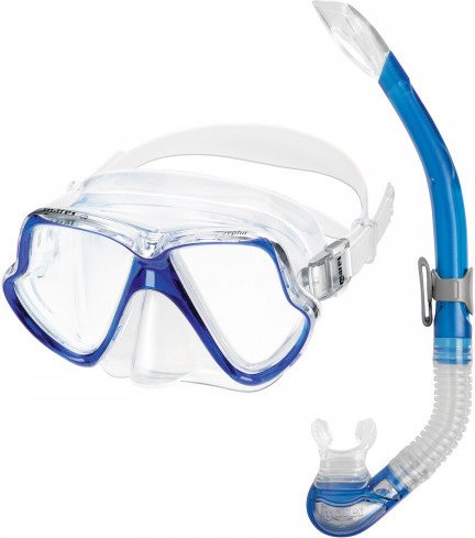 Mares Máscara + Tubo Wahoo Azul Reflex
