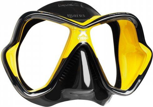 Mares Máscara X-vision Ultra Ls Amarillo-negro