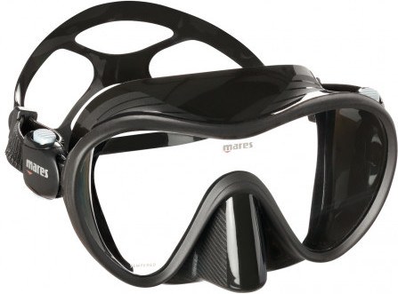 Mares Máscara Tropical Negro Plastic Box