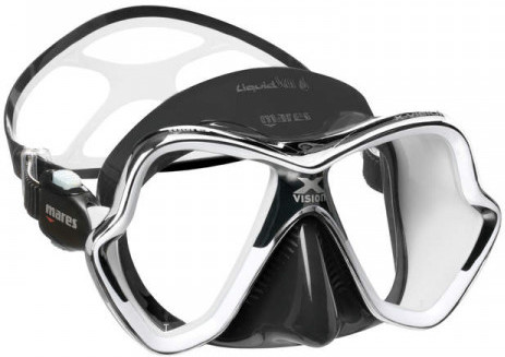 Mares Máscara X-vision Chrome Ls Amarillo-negro