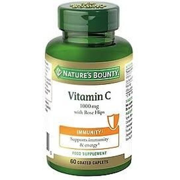 Nature\'s Bounty Vitamin C mit Hagebutten 60 Tabletten beschichtet