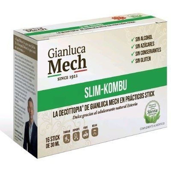 Gianluca Mech Dekopocket Slim Kombu 16 Stick Stevia