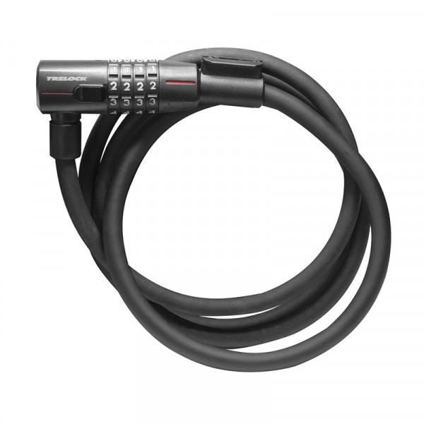Trelock Candado Cable Combinacion Ks 312 Code 110 Cm - 12 Mm Negro