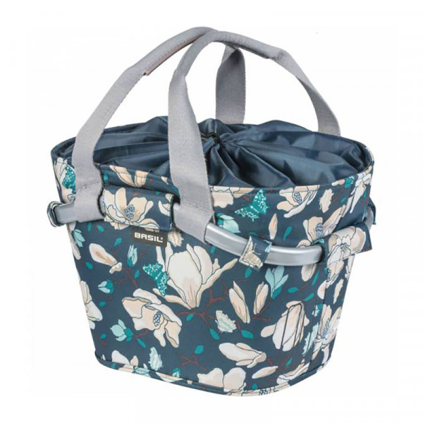 Basil Cesta Delantera Magnolia Carry All Kf22 Litros Azul (28x37x26 Cm)
