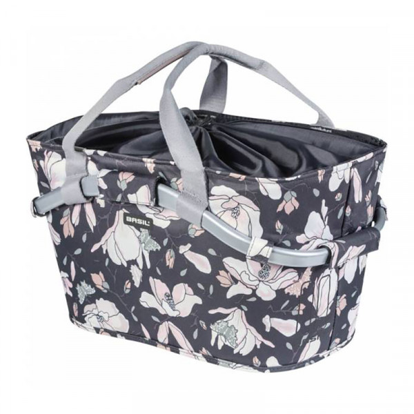 Basil Cesta Trasera Magnolia Carry All 22 Litros Azul Oscuro (50x28x26 Cm)