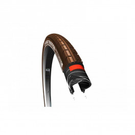 Cst Cubierta Tradition Urban 28x1.75 Rigida Marron Con Reflectante 47-622