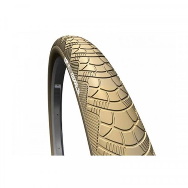 Cst Tyre Zeppelin Urban 28x1.75 Rigid Khaki Vert Avec Réflexion 47-622