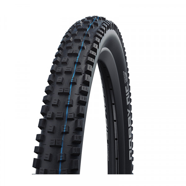 Pneu Schwalbe Nobby Nic 27.5x2.35 Hs602 Evo Super Ground Tubel. Addix Speedgrip Pleg. noir 60-584