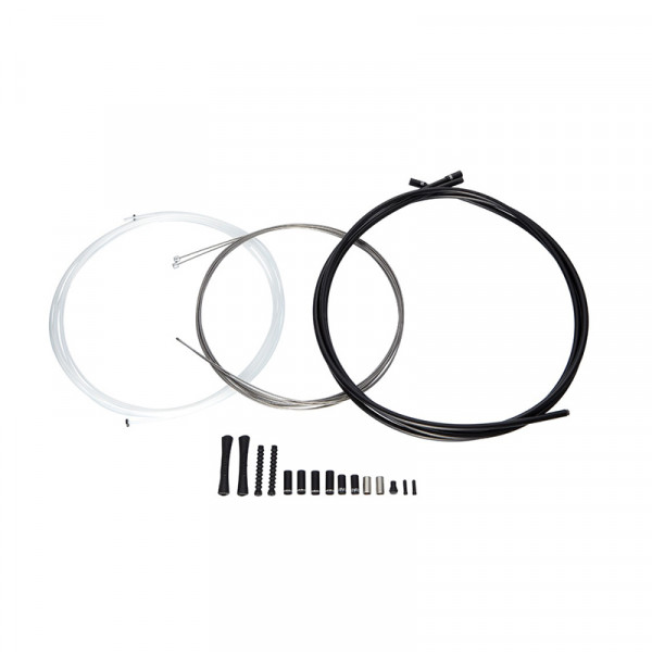 Sram Kit Slickwire Shift cables/sheaths Road/mtb 4 Mm White (front/rear)