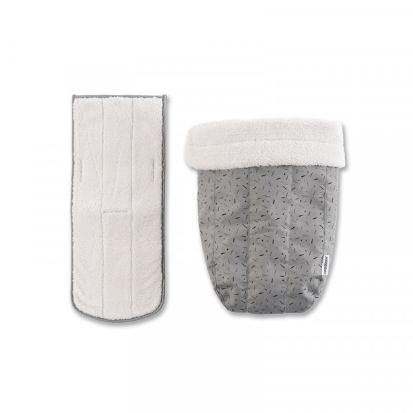 Croozer Winter Kit für Kinderanhängersitz Rock Grey