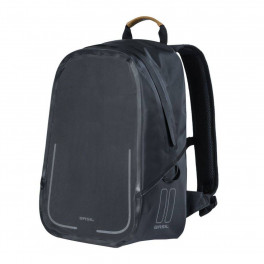 Mochila Manjericão Mochila Urbana Seca C/refletiva Preto Fosco Impermeável 18L