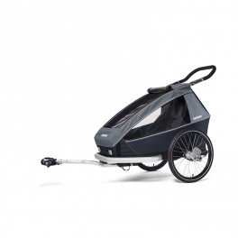 Croozer Remolque Niño Kid Vaaya 1 Monoplaza Azul Grafito