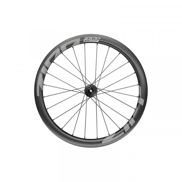 Roue arrière Zipp 303 Firecrest 650b Tubeless Disc Centerlock 12x142 Mm Shimano 11v Carb. Noir/gris