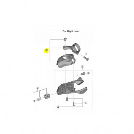 Shimano Abrazadera Ind.maneta Sl-m8100 Dcha.12v
