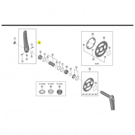 Shimano Biela Izda.175mm Fc-m8100 Hollowtech