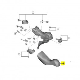 Shimano Par Gomas Maneta St-rx810