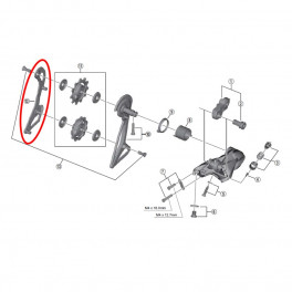 Shimano Portapoleas Int.cambio Rd-r9100 Ss 11v