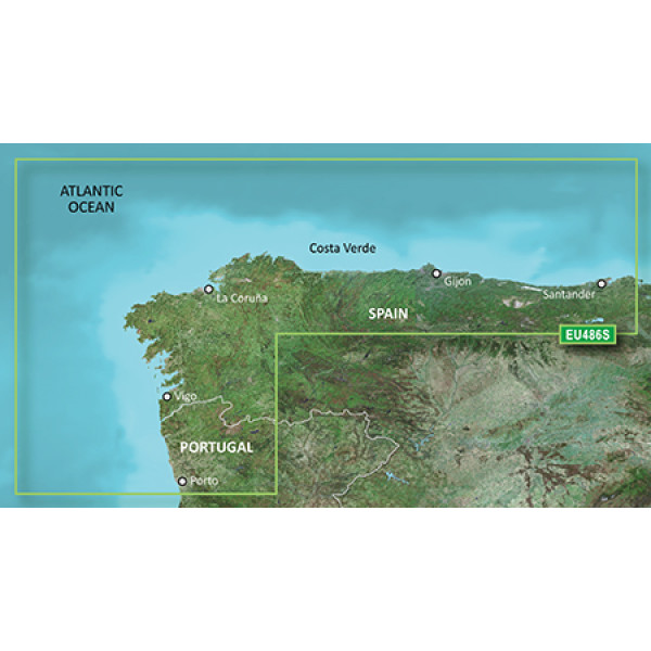 Garmin Veu486s-galicia And Asturias