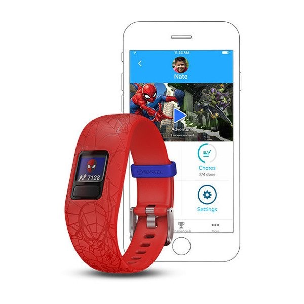 Garmin Vívofit Jr. 2 Spider-man Rouge